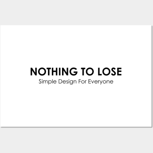 Nothing To Lose - 02 Posters and Art